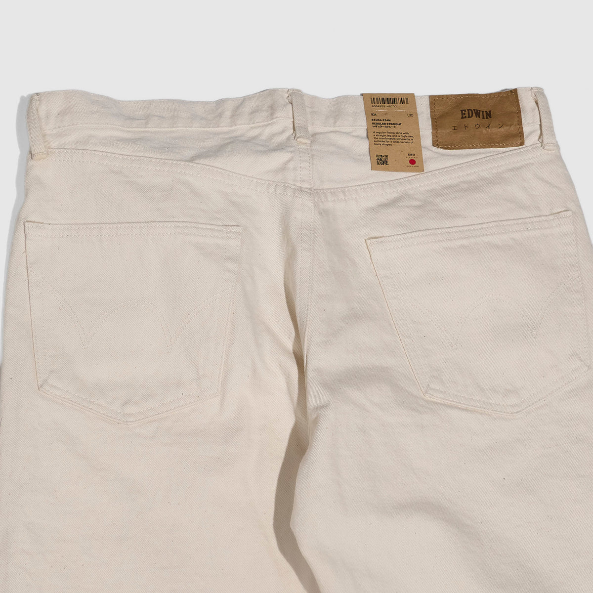 Edwin 5-Pocket Straight Natural Jeans