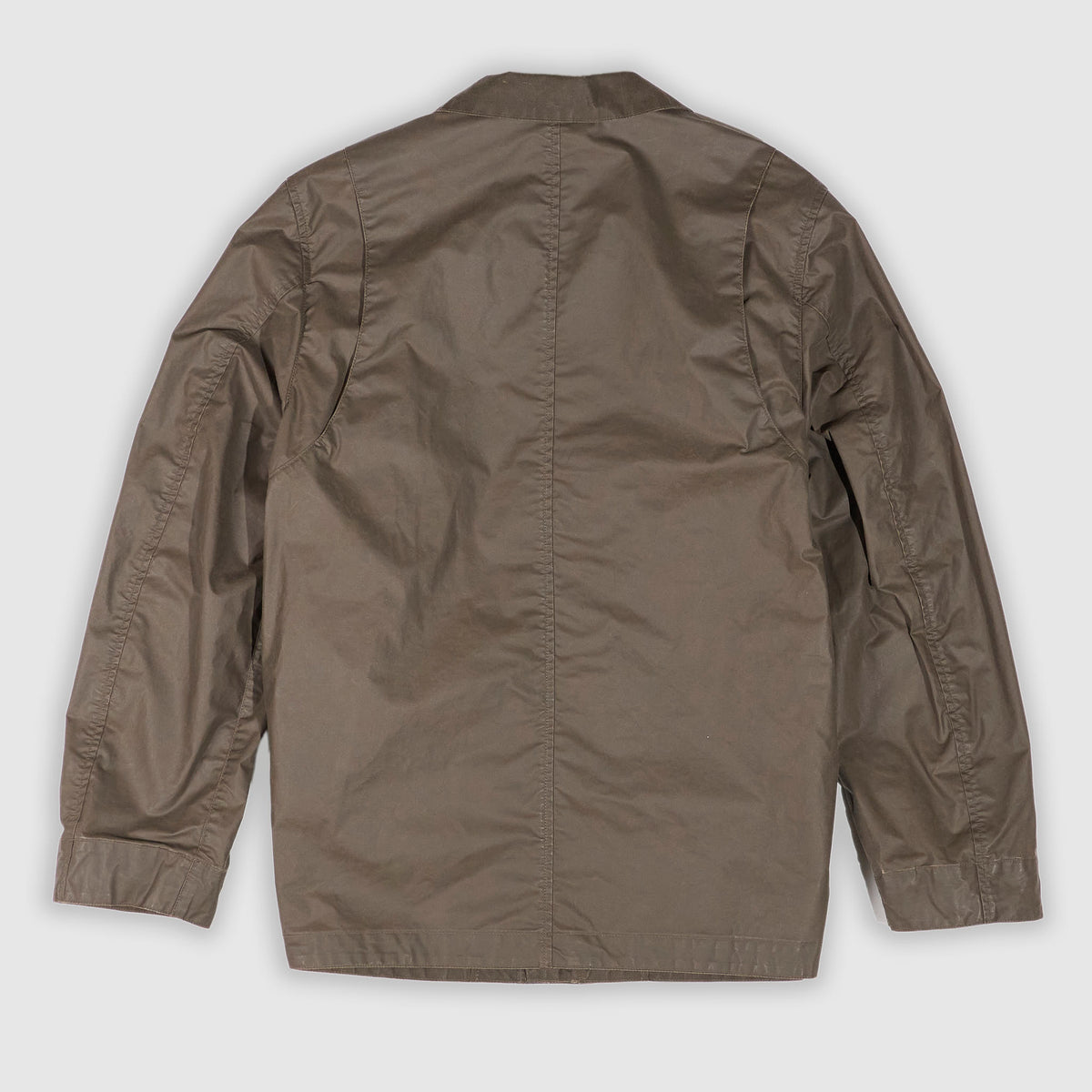 Stone Island Waxed Pigment Wax Finish Cotton Field Jacket