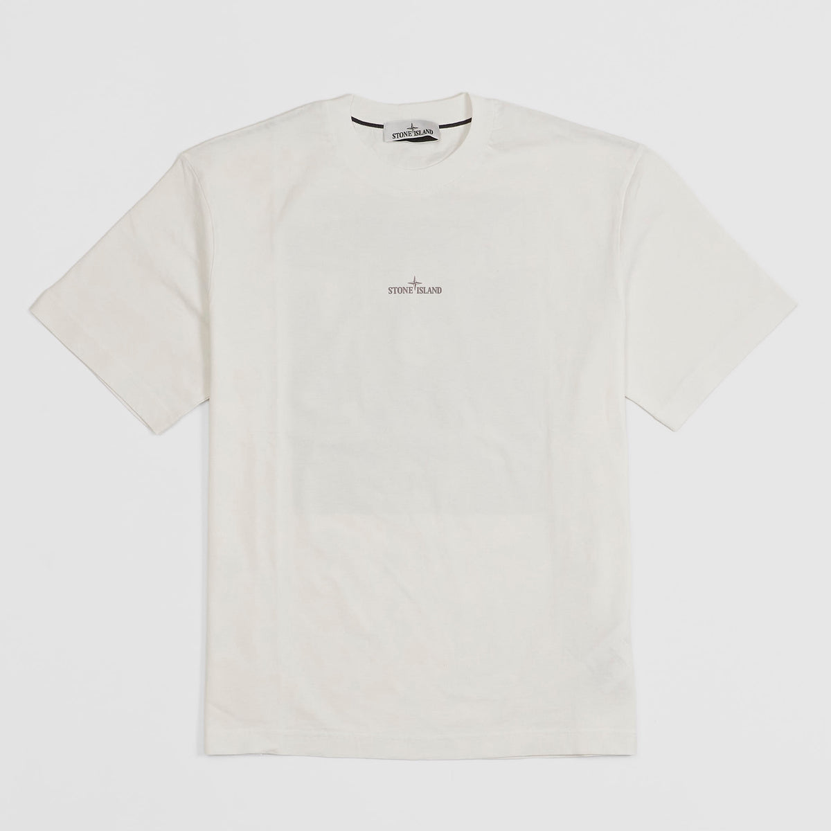 Stone Island Crew Neck Carlo Rivetti T-Shirt