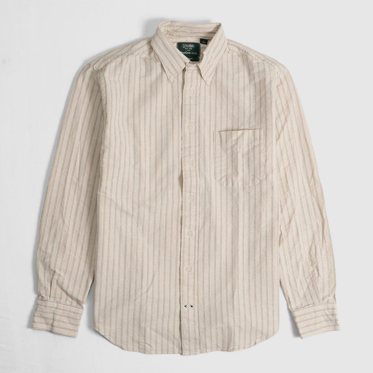 Gitman Vintage Double Stripe Button Down Shirt