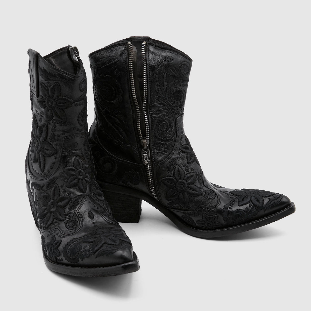 Fauzian Jeunesse Ladies Zip lgnis Super Ankle Boot