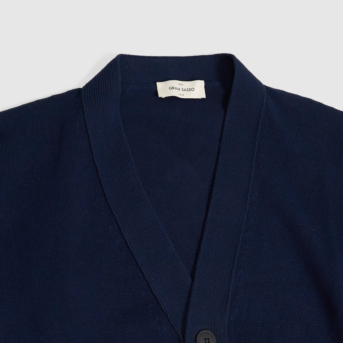 Gran Sasso Button Up Knitted Cotton Cardigan