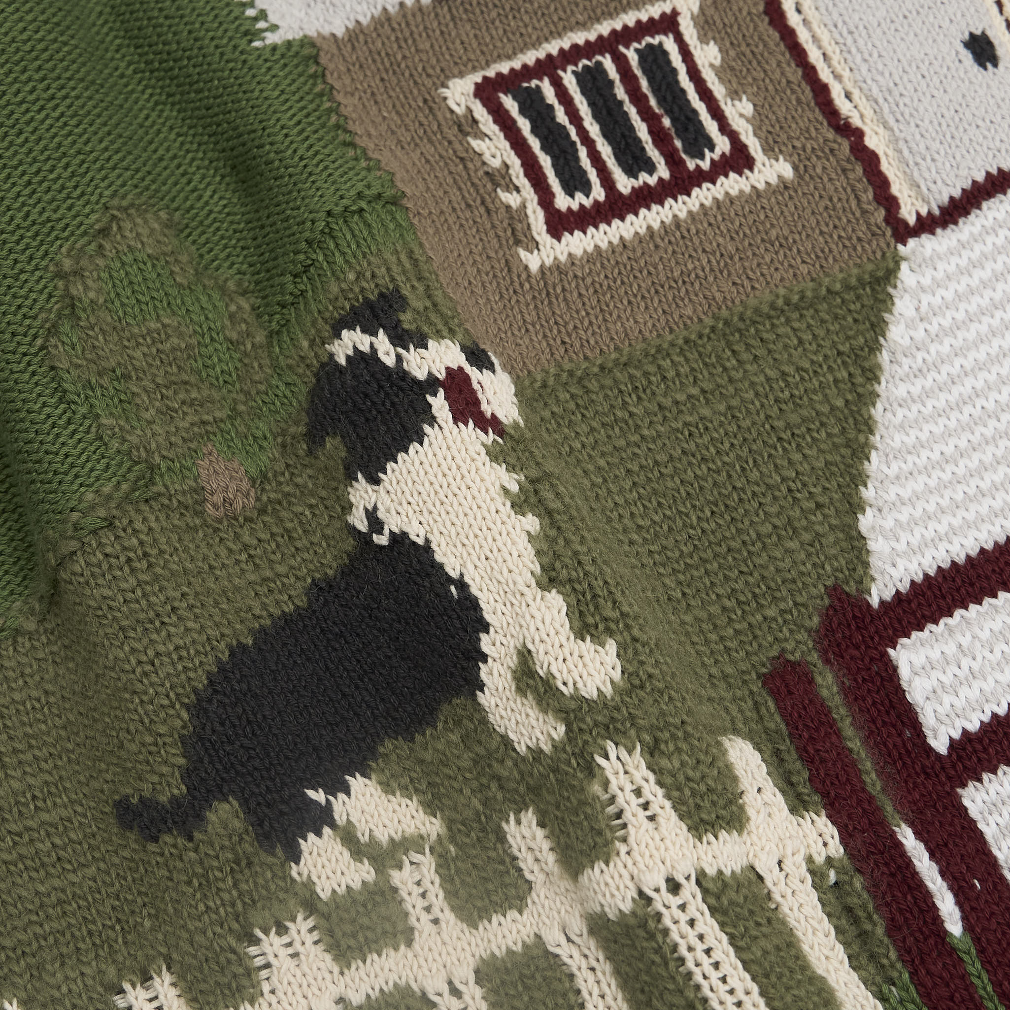 Junya Watanabe MAN Knitted Landscape Sweater - DeeCee style