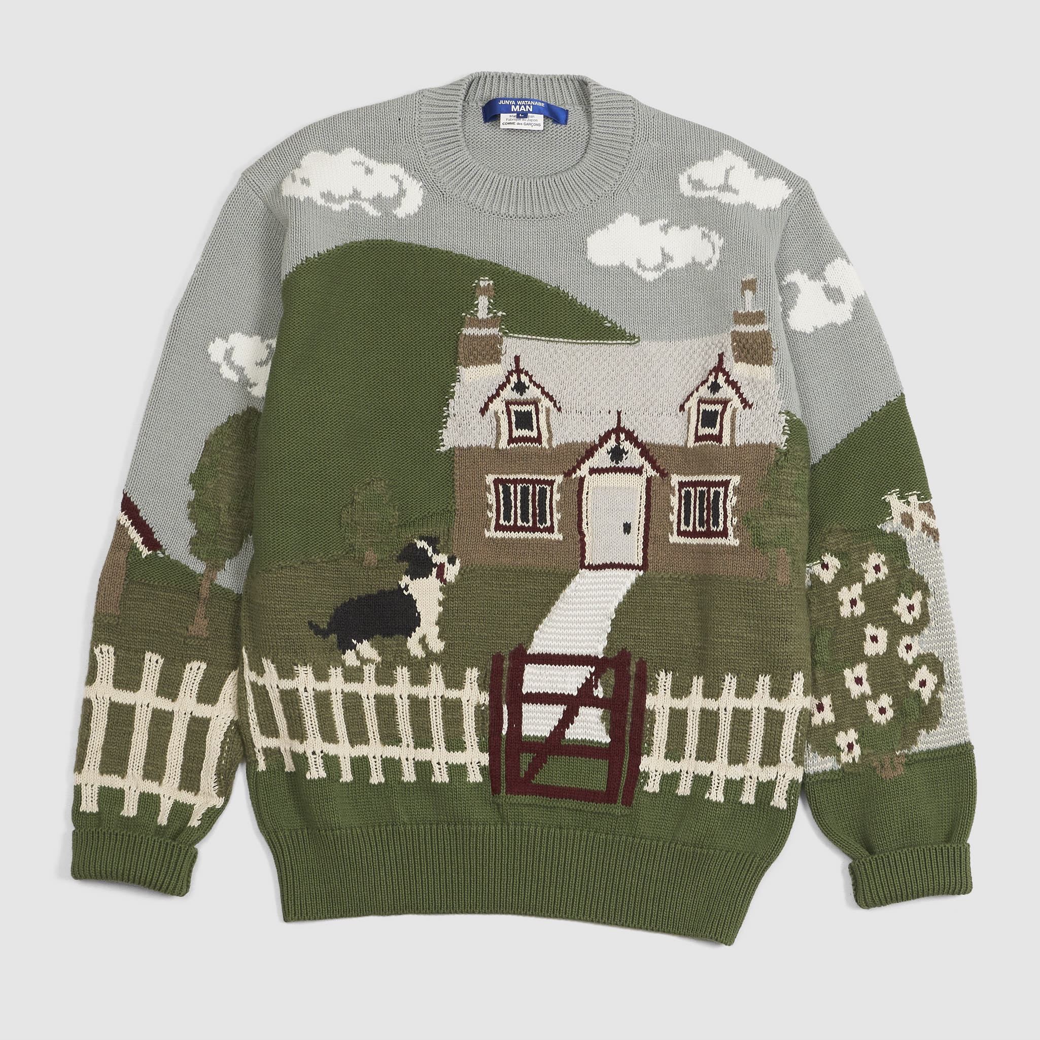Junya Watanabe MAN Knitted Landscape Sweater - DeeCee style