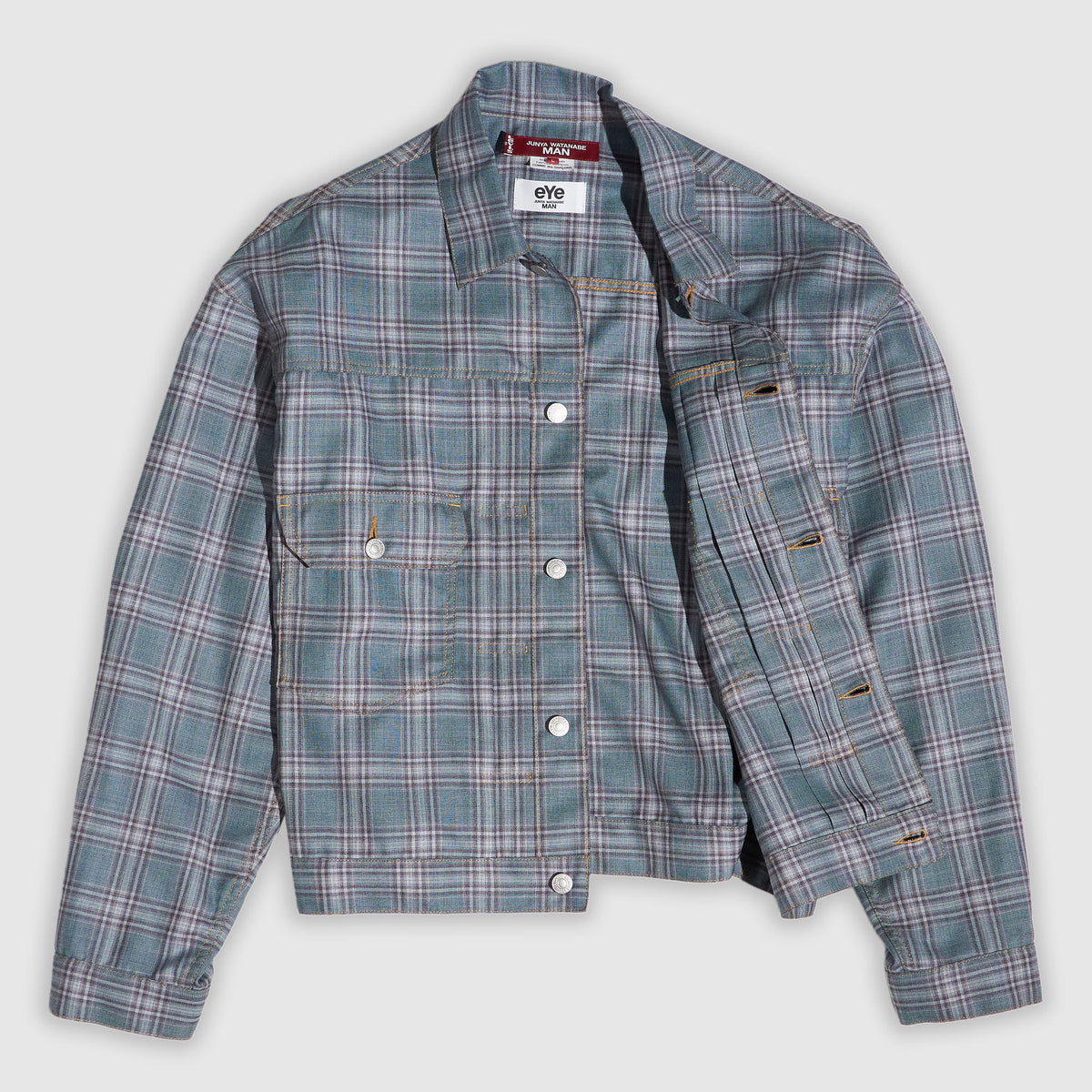 Junya Watanabe MAN Levis Type-2 Cool Wool Trucker Jacket