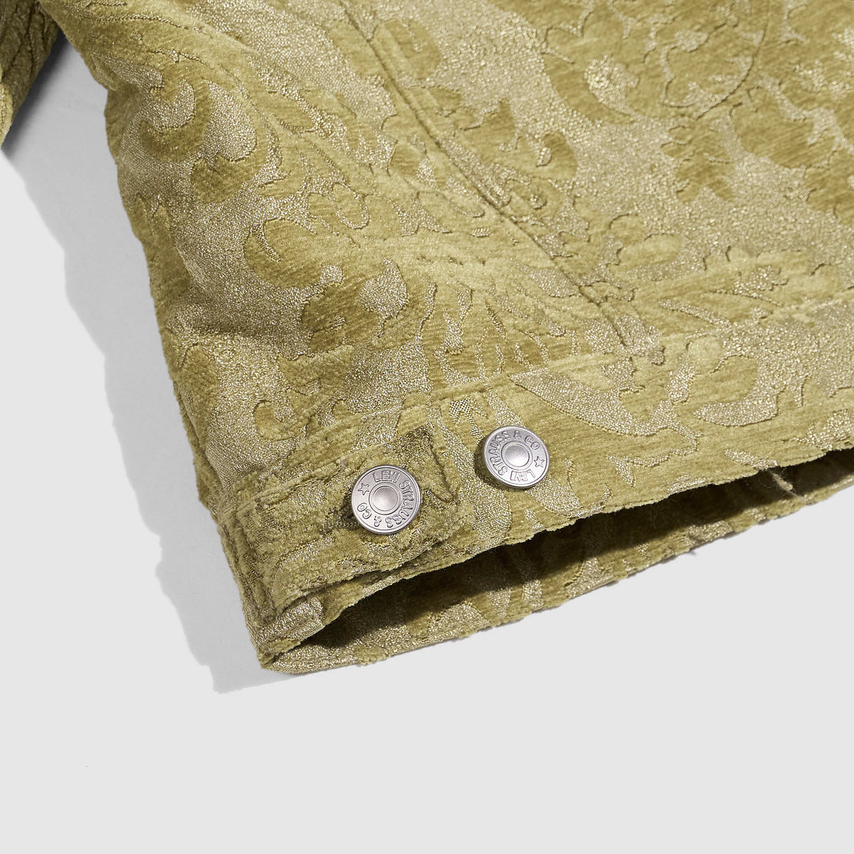 Junya Watanabe MAN x Levi's® Brocade Fabric Trucker Jacket