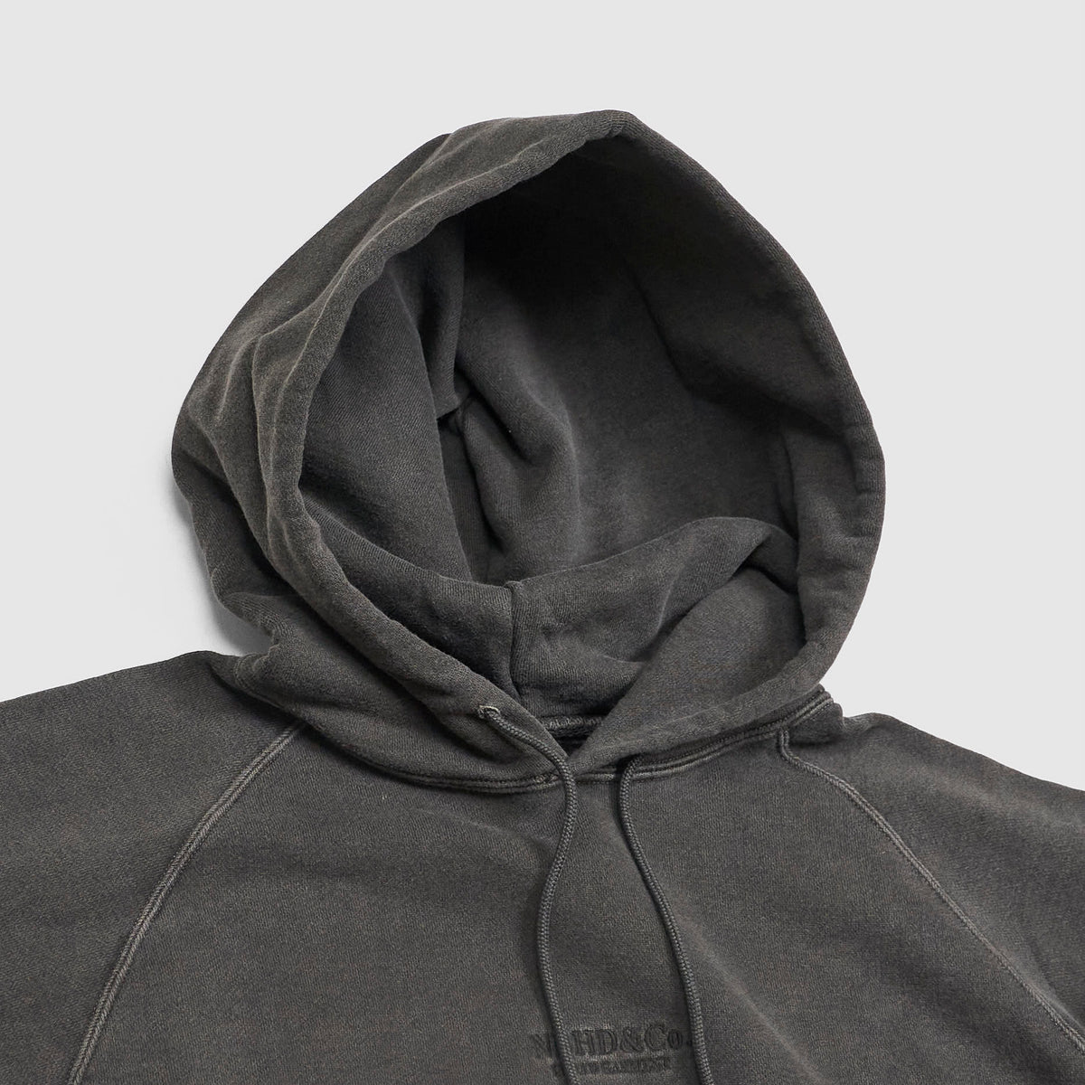 Neighborhood Embroidered Stone Washed Hoodie
