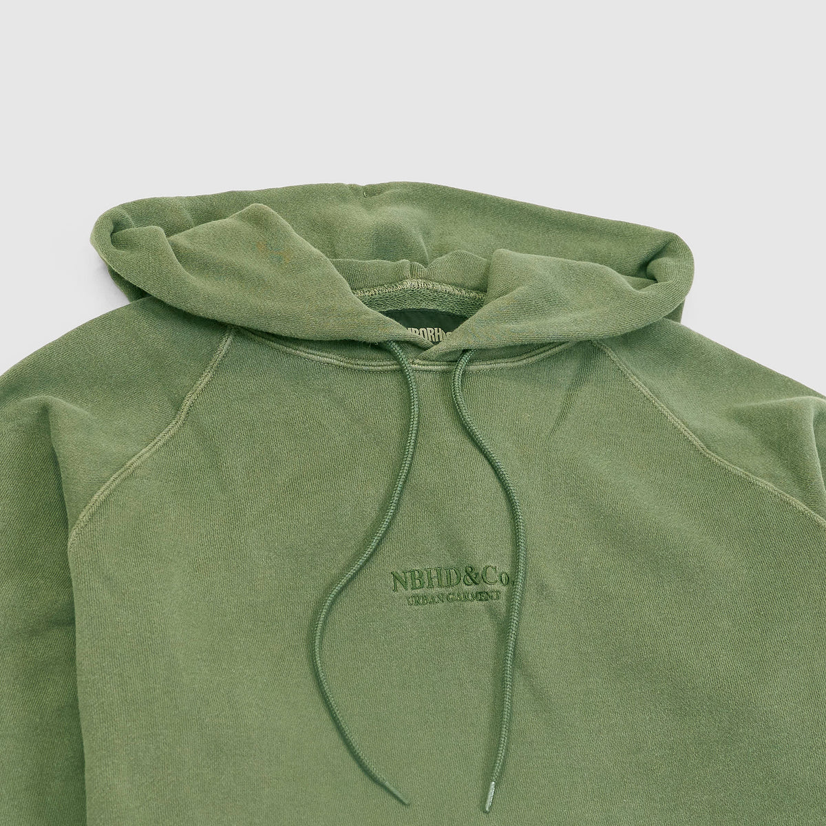 Neighborhood Embroidered Stone Washed Hoodie