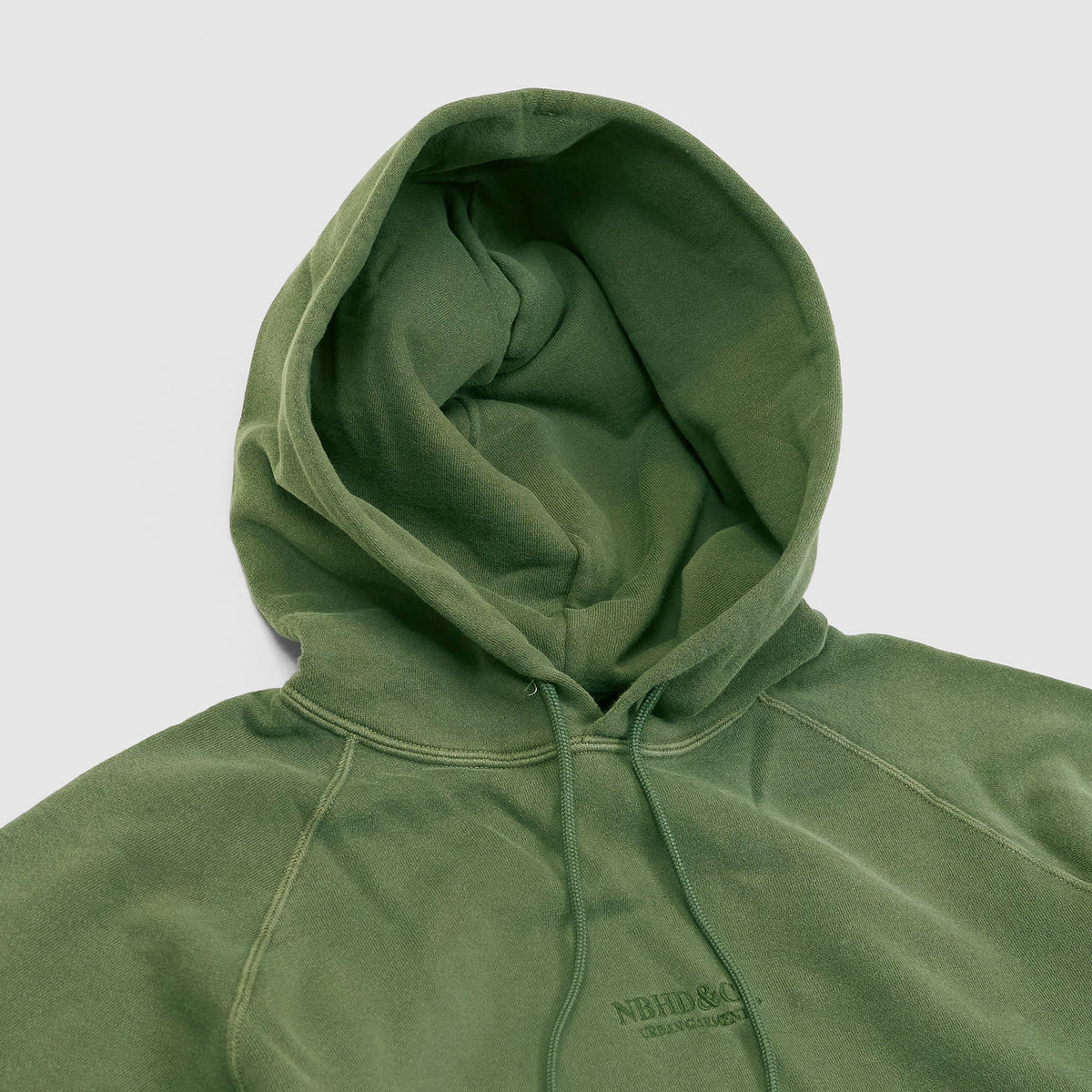 Neighborhood Embroidered Stone Washed Hoodie
