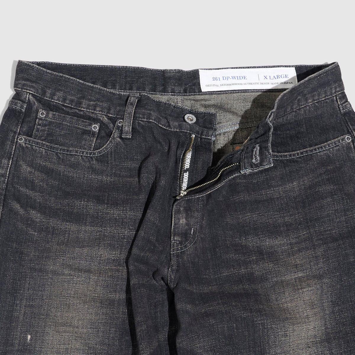 Neighborhood 5-P Timeworn Wide Jeans