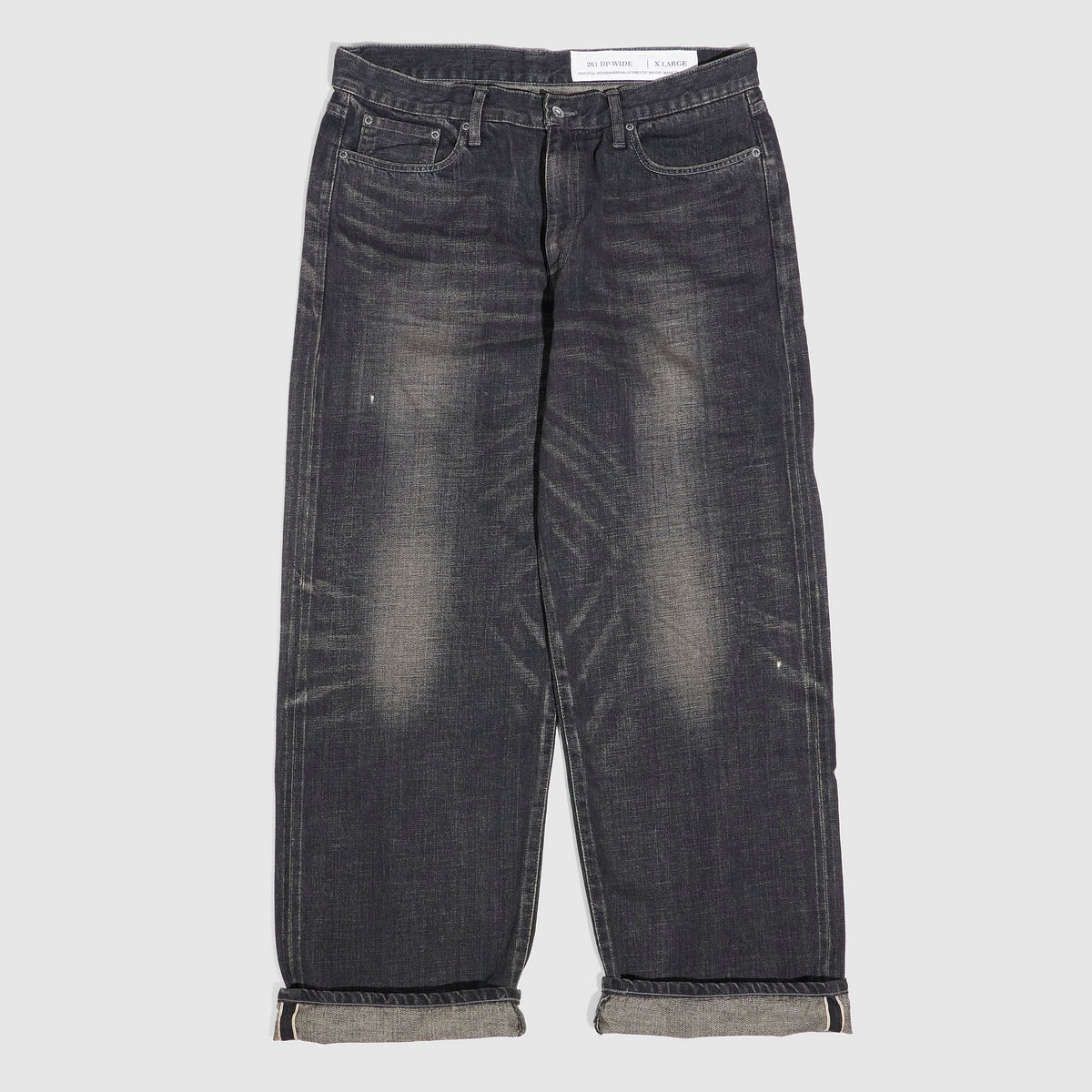 Neighborhood 5-P Timeworn Wide Jeans