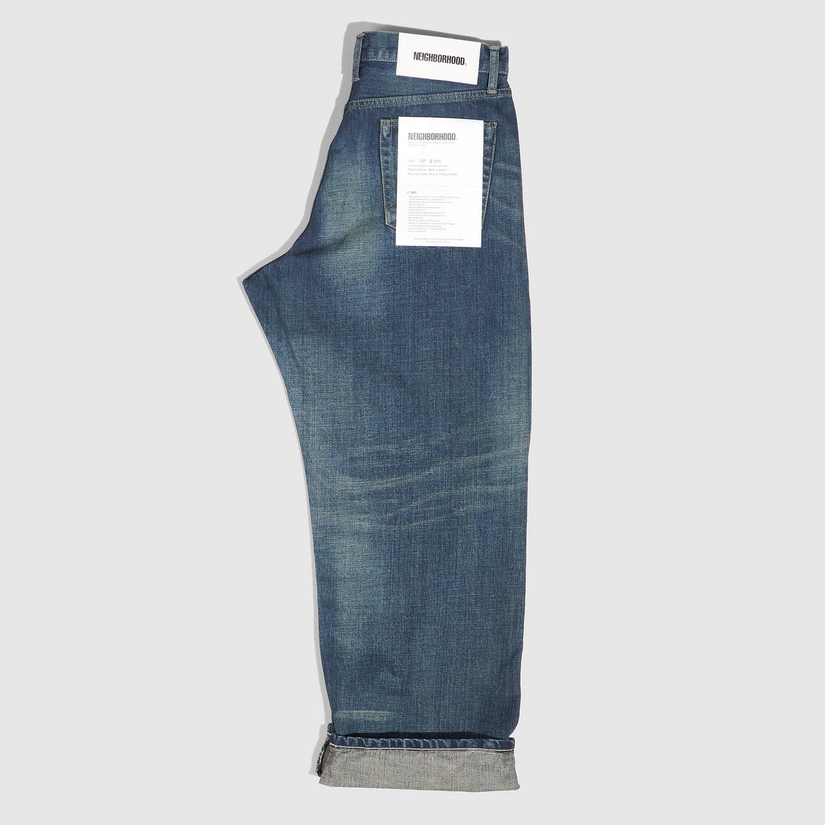 Neighborhood 5-P Timeworn Wide Jeans