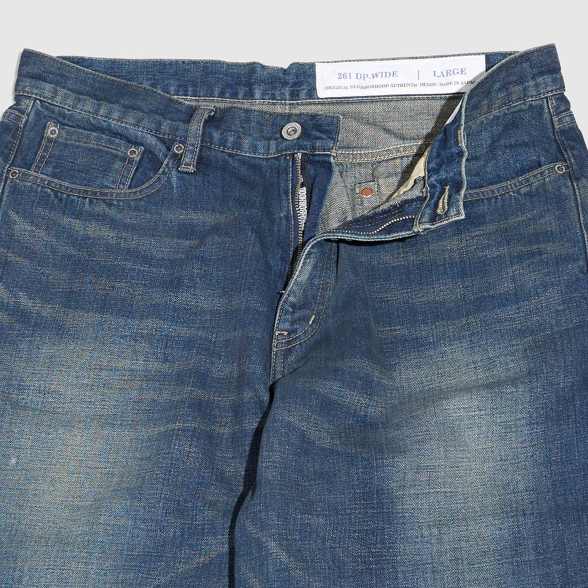 Neighborhood 5-P Timeworn Wide Jeans