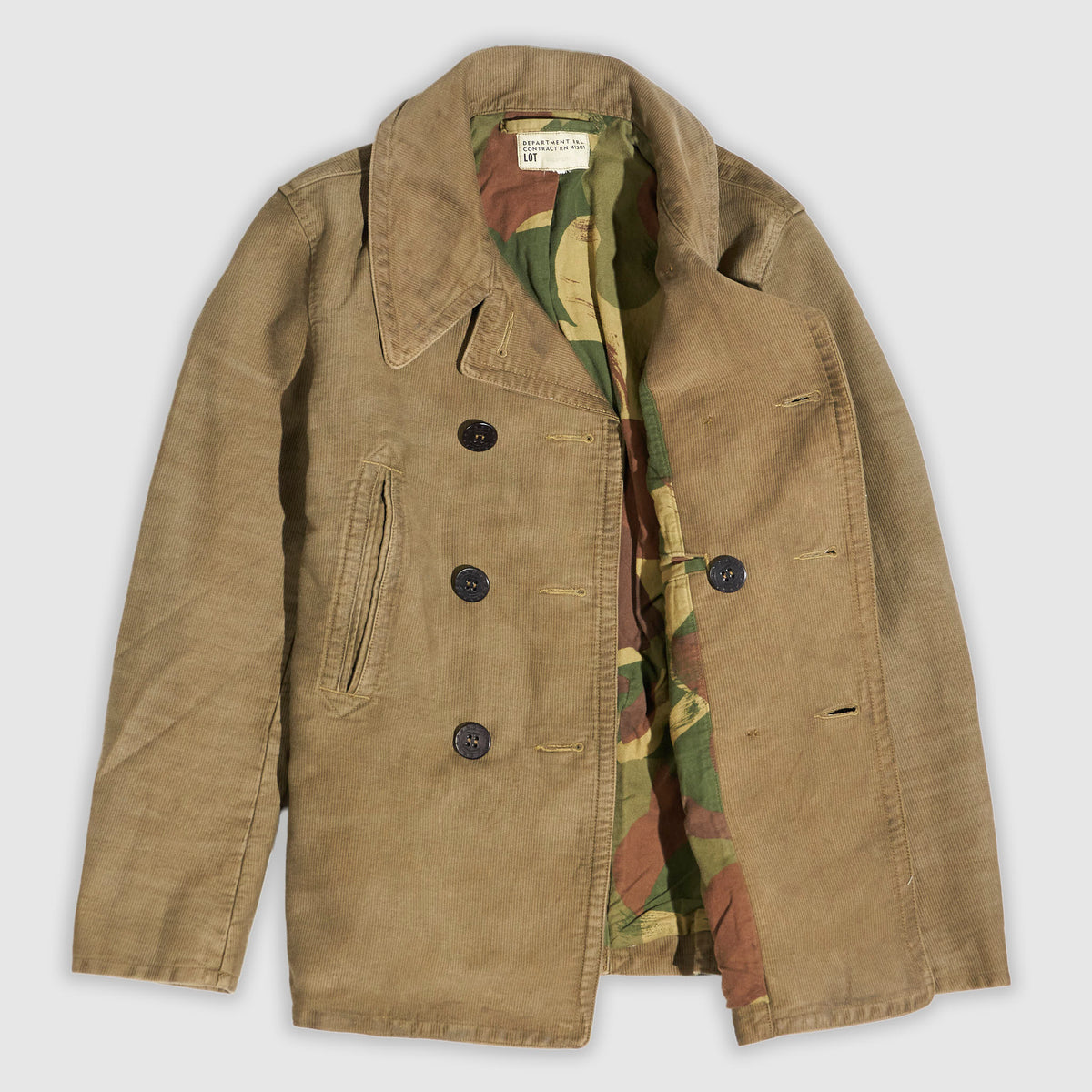 Double RL Lined P-Coat Leahy