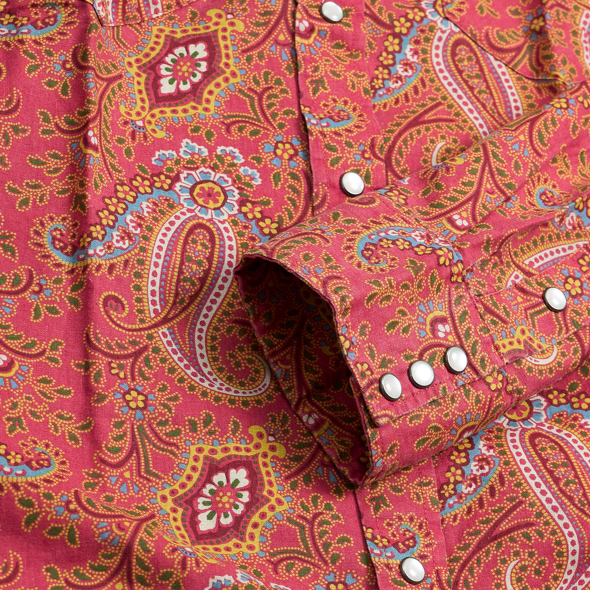 Double RL Long Sleeve Buffalo Paisley Shirt