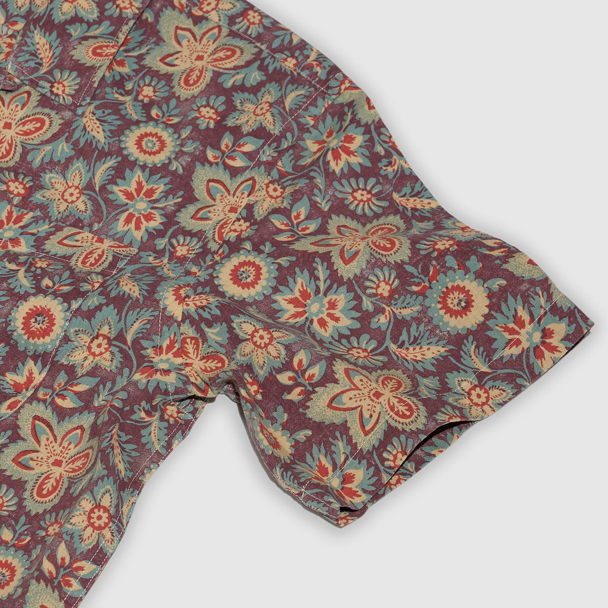 Double RL Floral Camp Collar Hawaiian Shirt