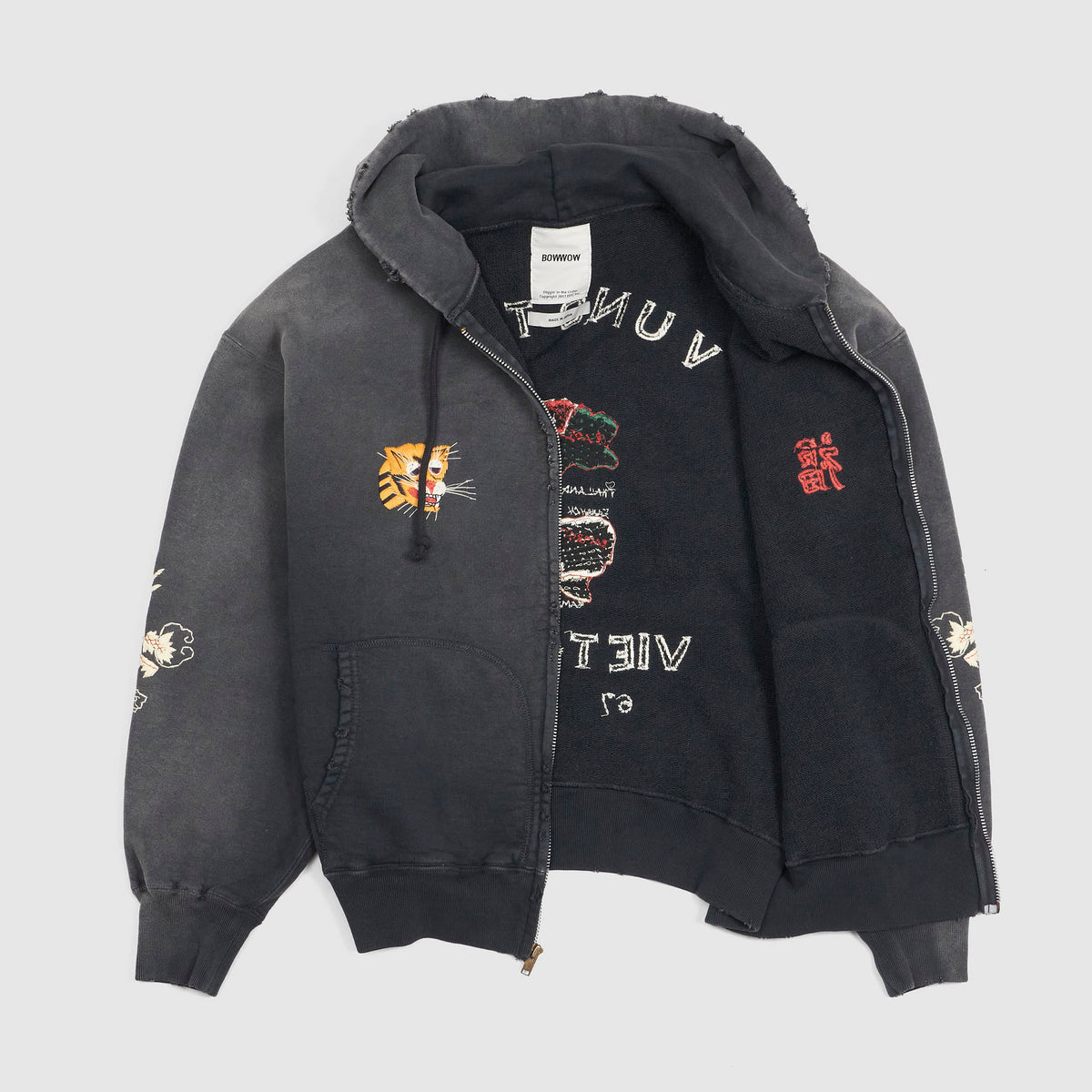 BOW WOW Vietnam Aged Zip Hoodie