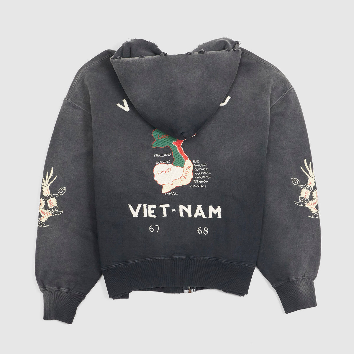 BOW WOW Vietnam Aged Zip Hoodie