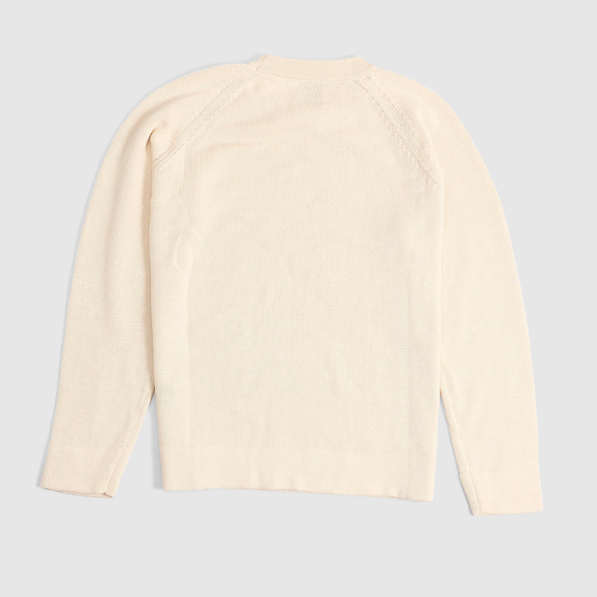Rakki Knitted Cotton Yarn Crew Neck Pullover