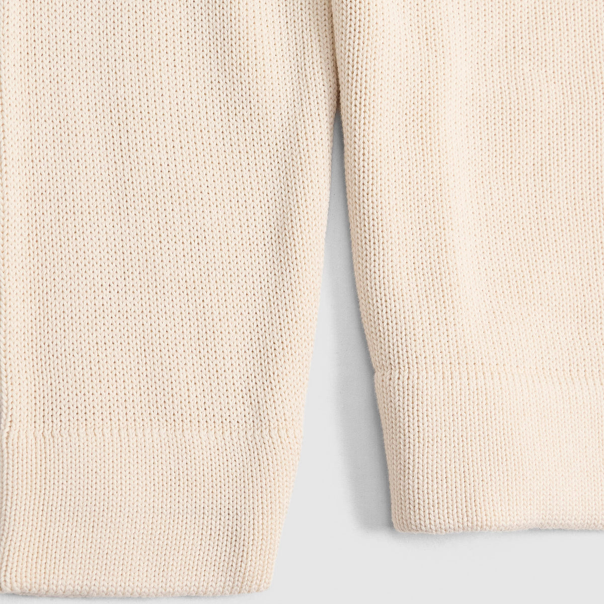 Rakki Knitted Cotton Yarn Crew Neck Pullover