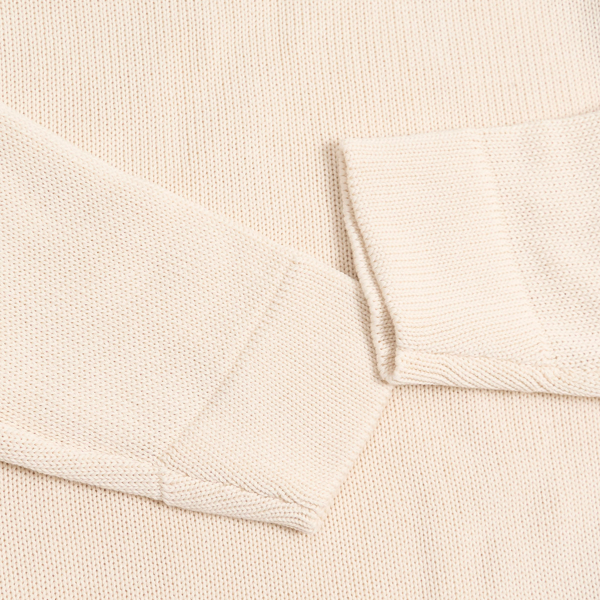 Rakki Knitted Cotton Yarn Crew Neck Pullover