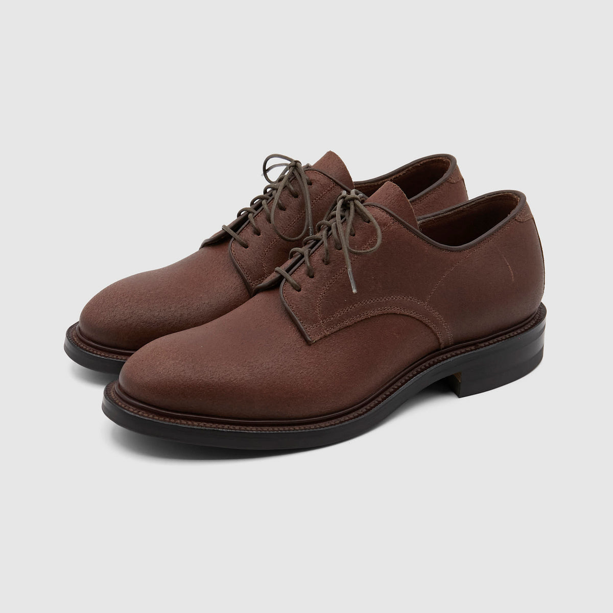 Viberg Horween Waxed Flesh Navvy Cut Service Shoes