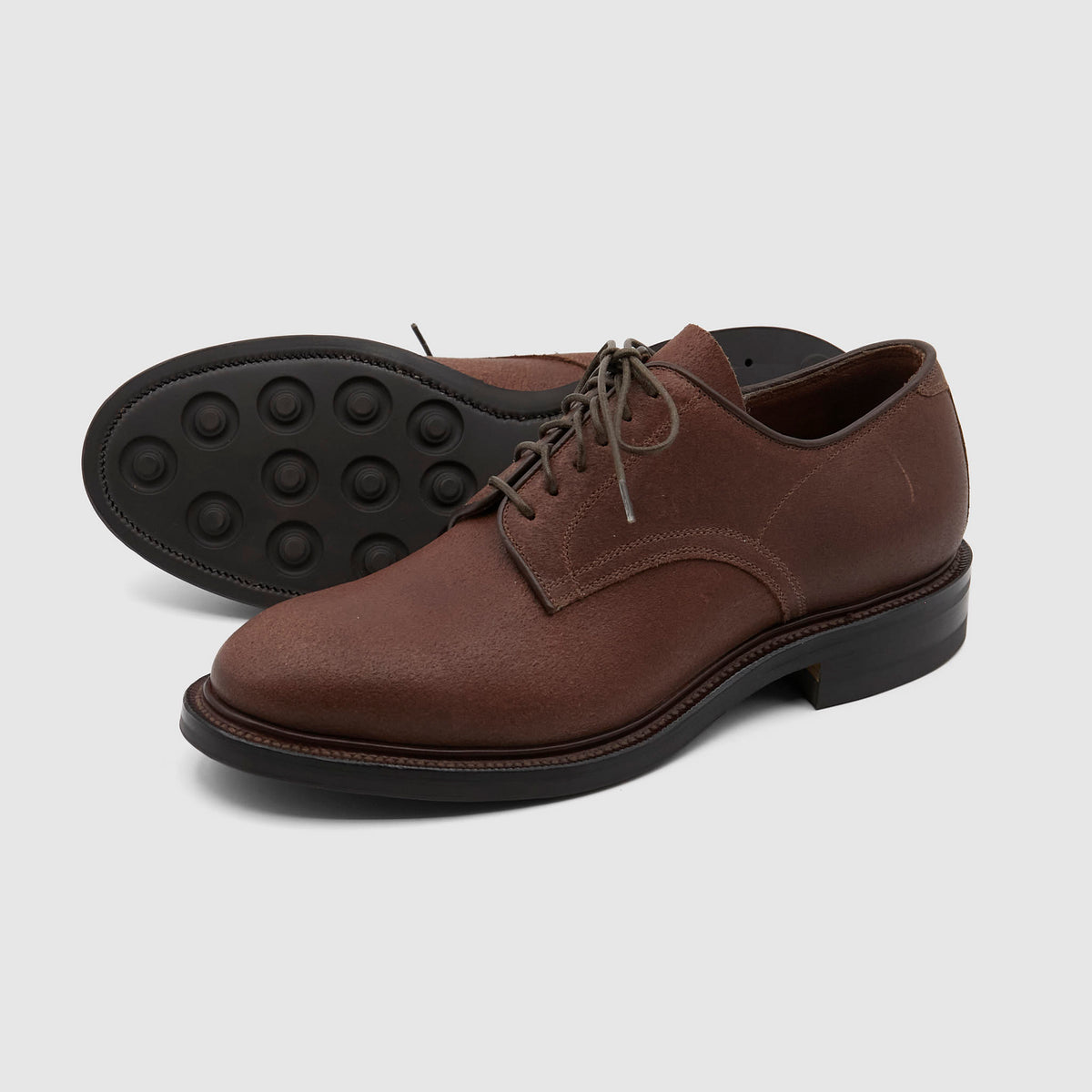 Viberg Horween Waxed Flesh Navvy Cut Service Shoes