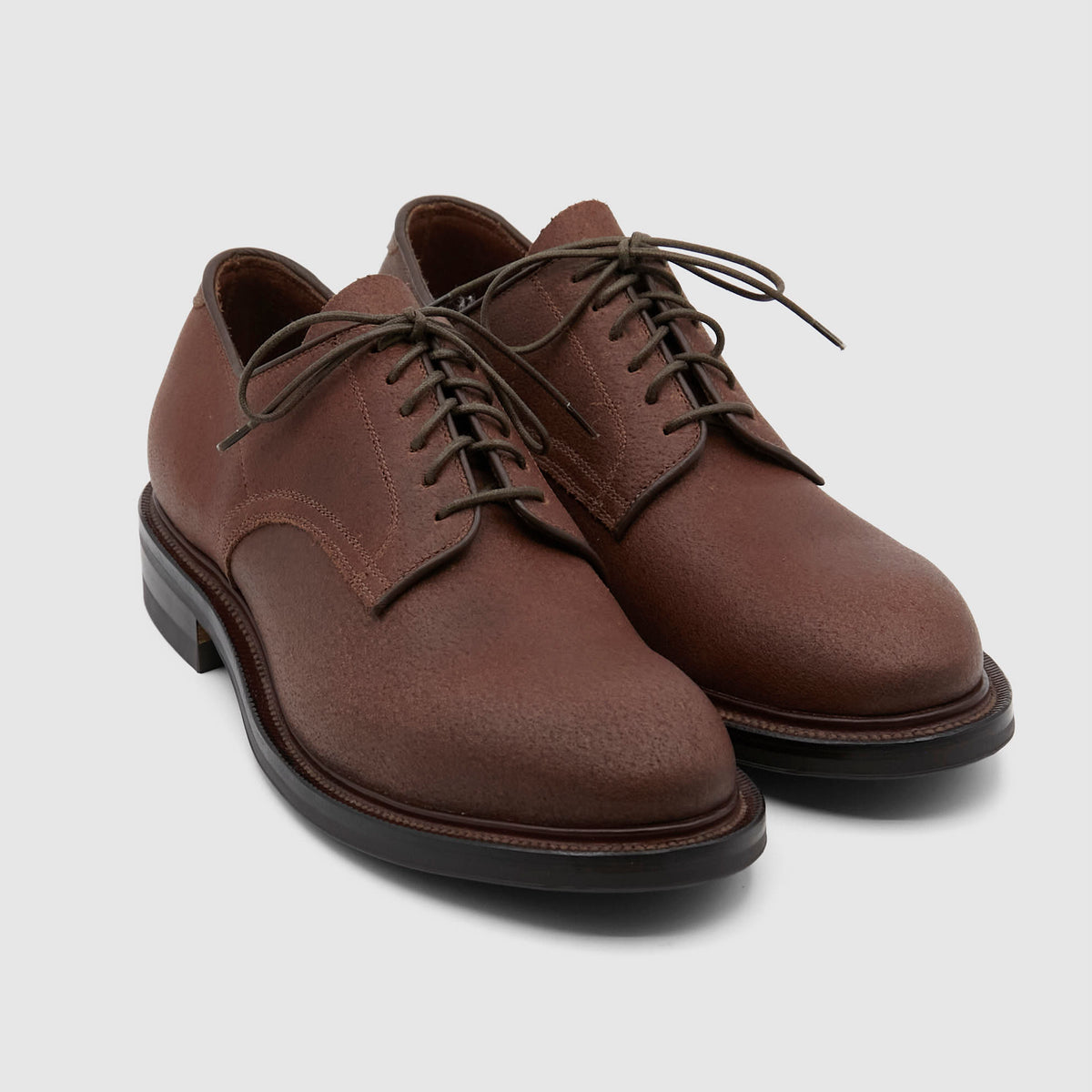 Viberg Horween Waxed Flesh Navvy Cut Service Shoes