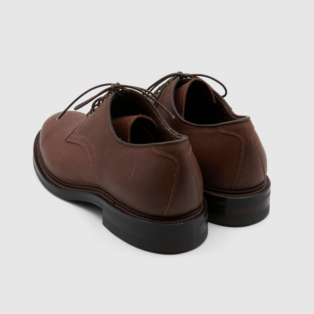 Viberg Horween Waxed Flesh Navvy Cut Service Shoes