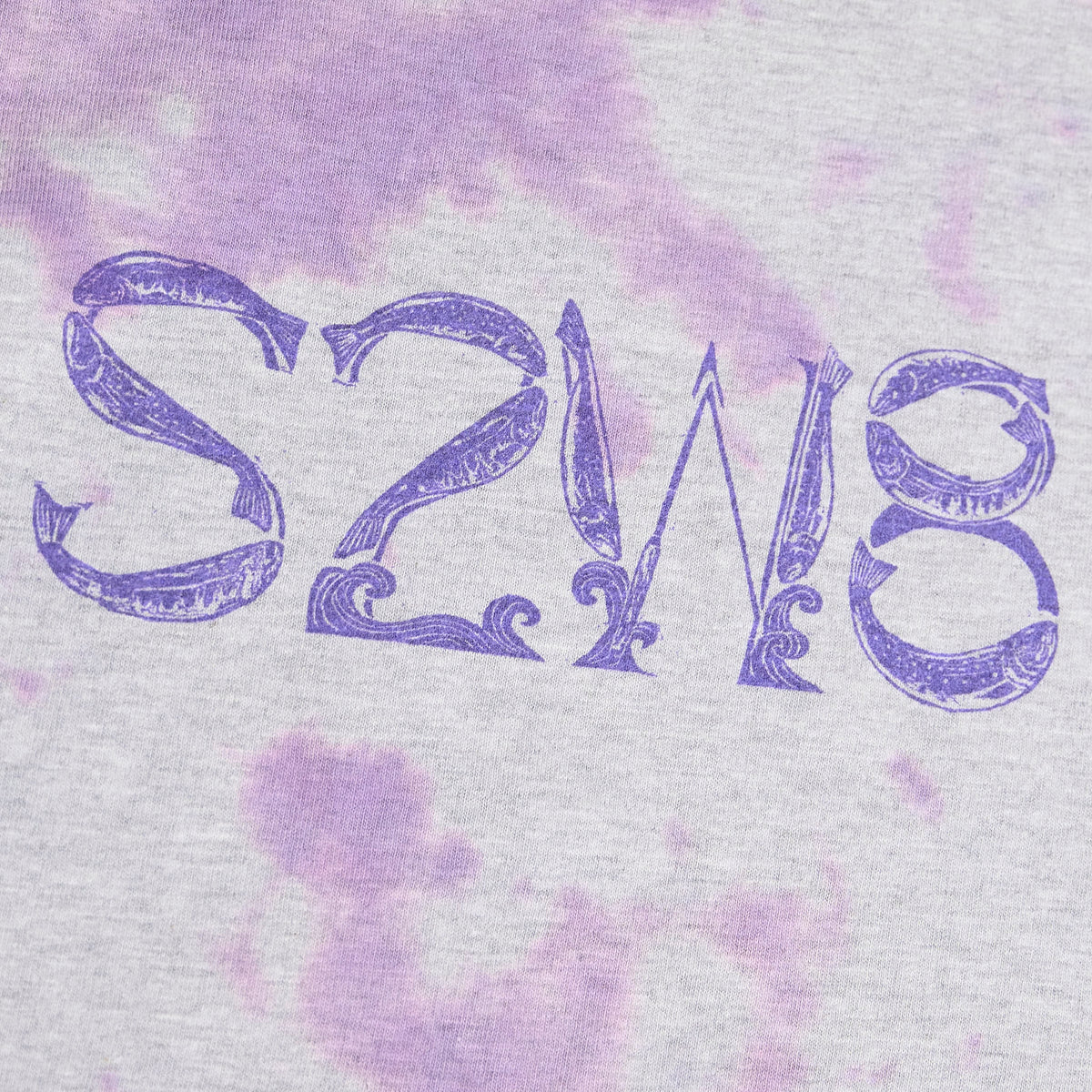 South2 West8 Tie-Dye Trout Logo T-Shirt