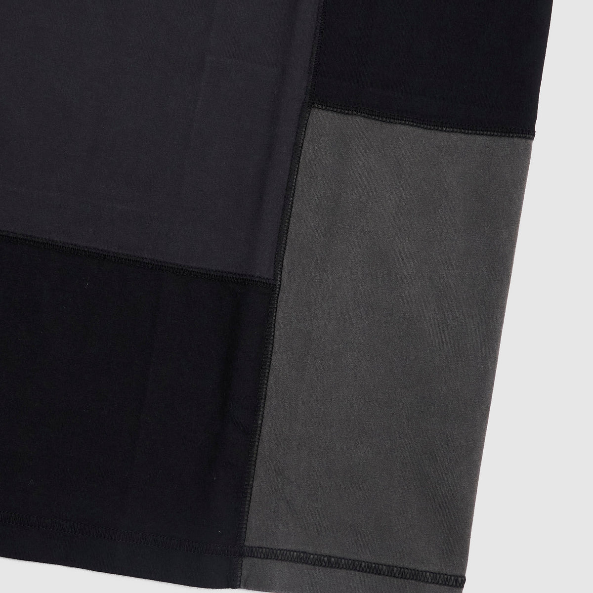 Comme Des Garçons Homme Short Sleeve Crew Neck Patchwork T-Shirt