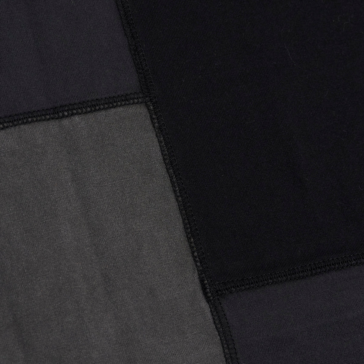 Comme Des Garçons Homme Short Sleeve Crew Neck Patchwork T-Shirt