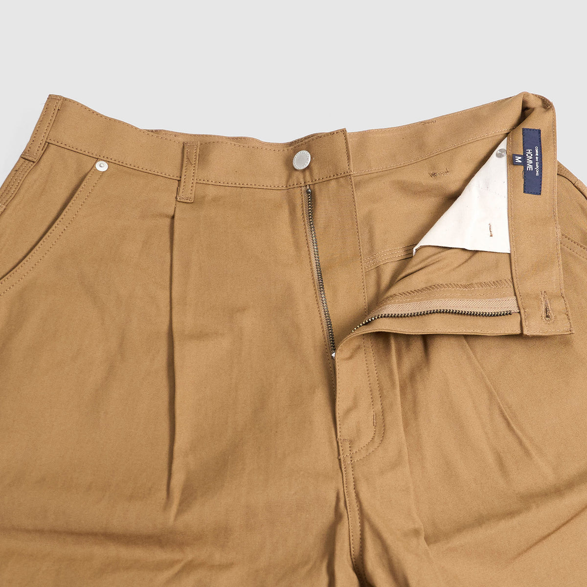 Comme Des Garçons Homme Lightweight Duck Canvas Shorts