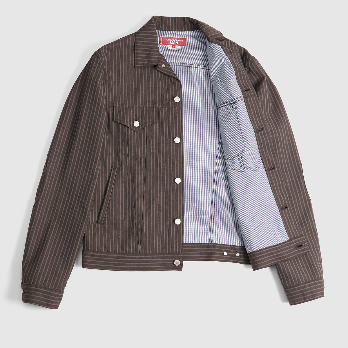 Junya Watanabe MAN x Levi's® Pinstripe Trucker Jacket