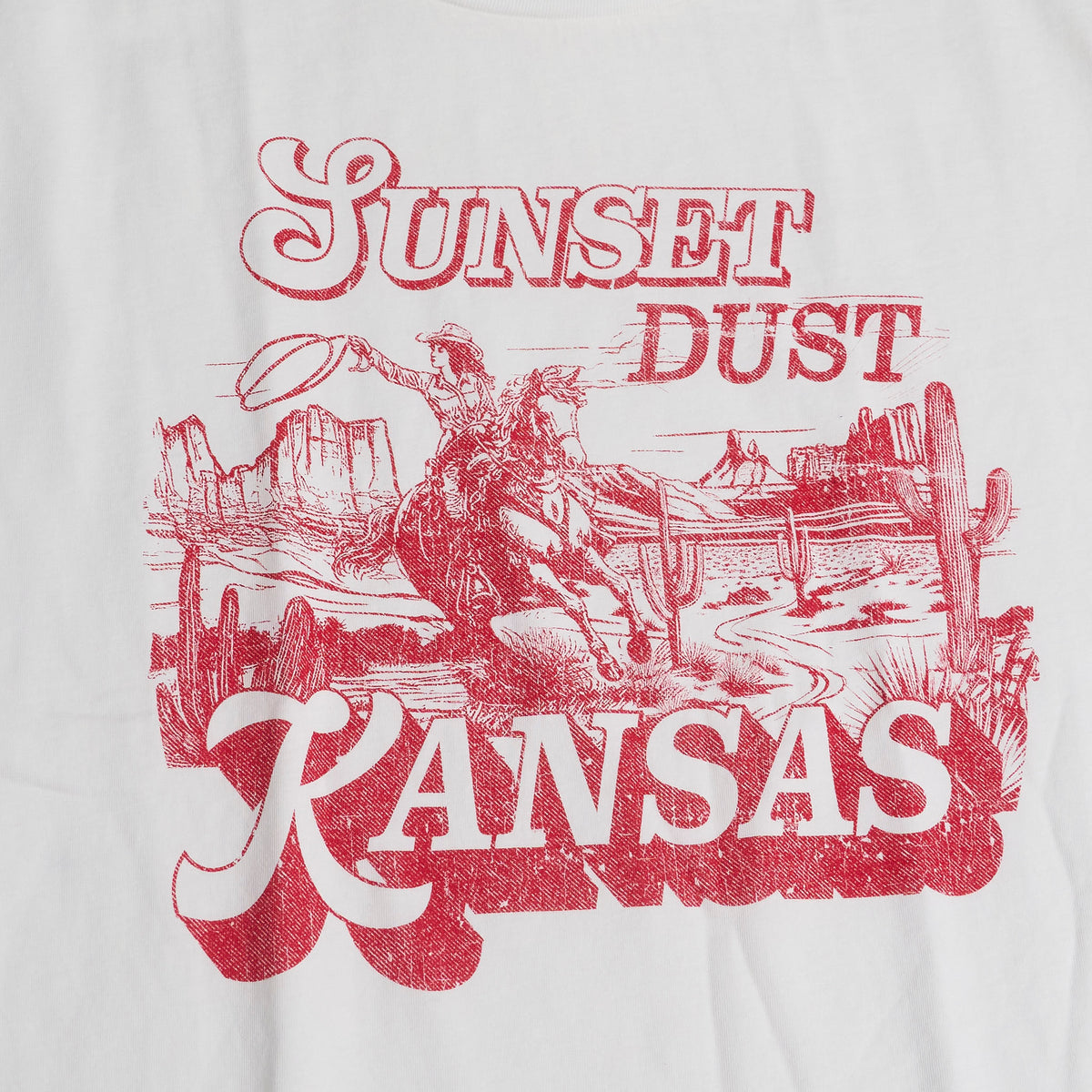 Bowery NYC Ladies Kansas Cowgirl T-Shirt