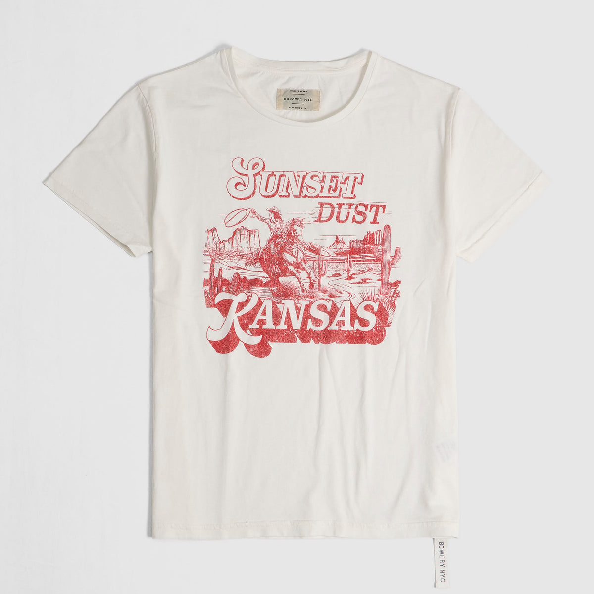 Bowery NYC Ladies Kansas Cowgirl T-Shirt