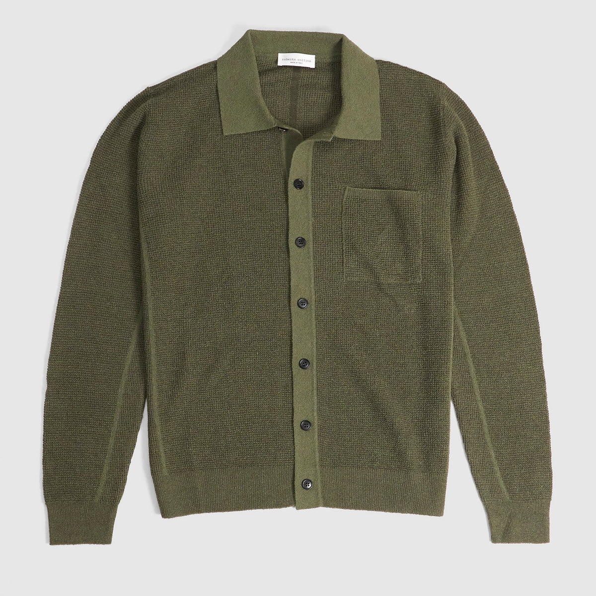 Roberto Collina Polo Shirt Overshirt Cardigan
