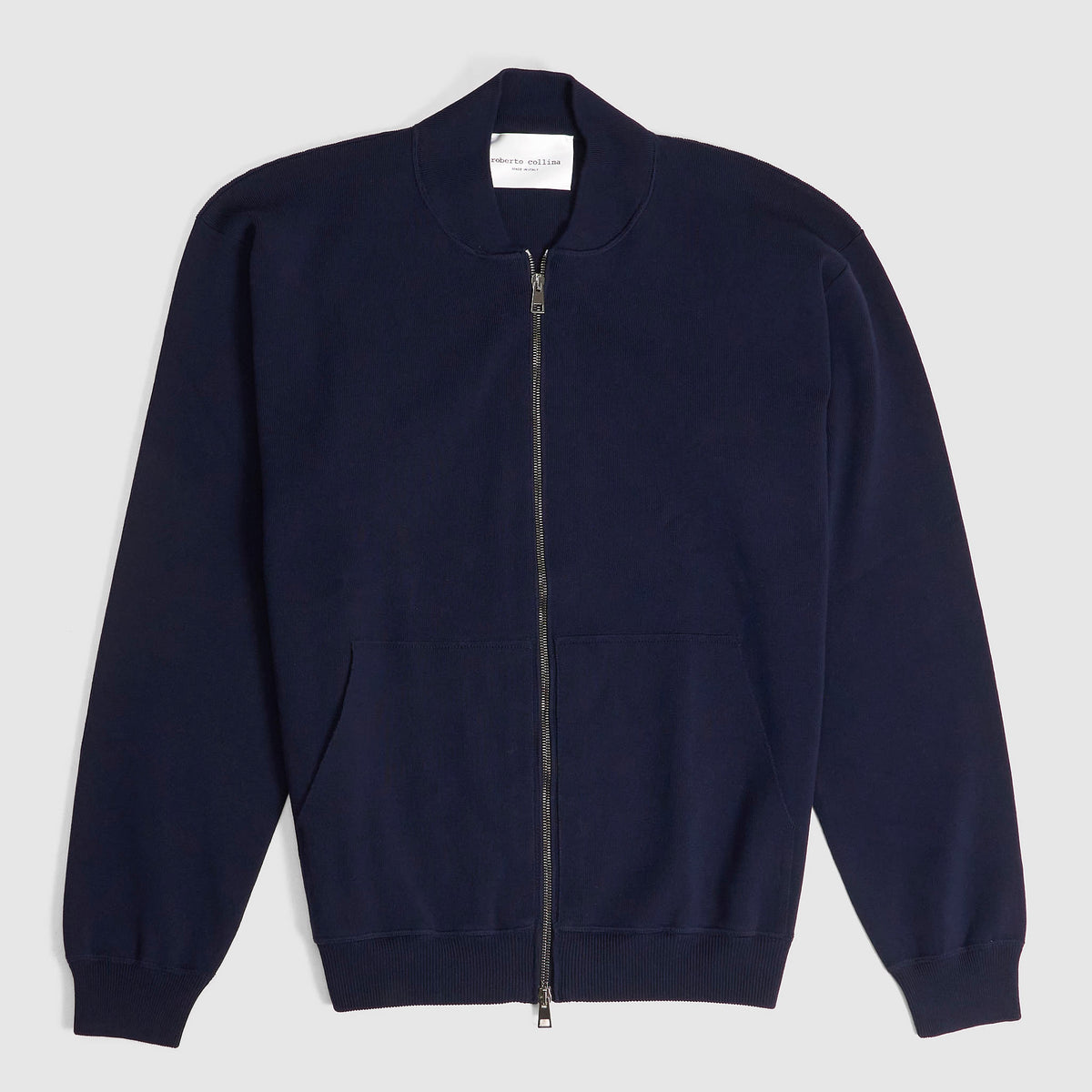 Roberto Collina Zip Bomber Cardigan