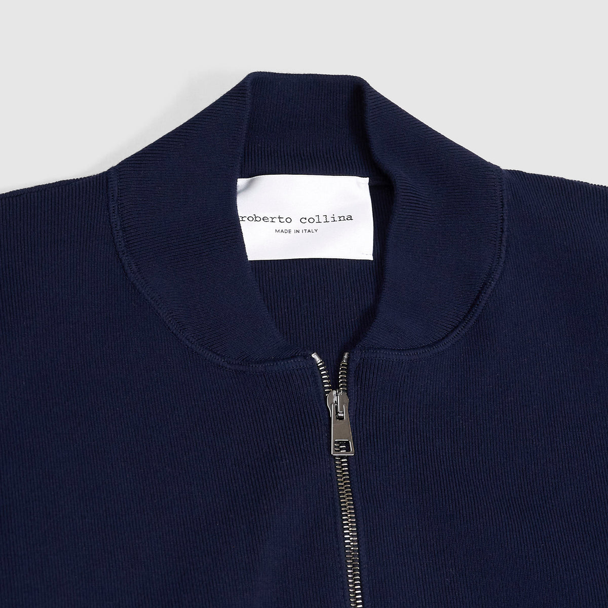 Roberto Collina Zip Bomber Cardigan