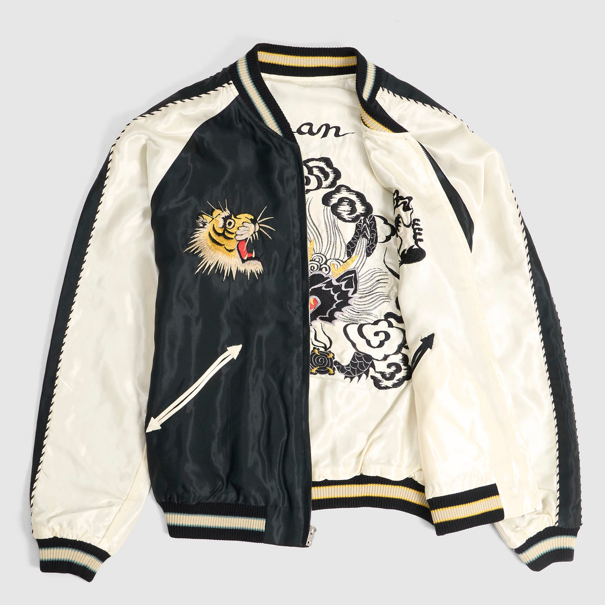 Tailor Toyo Tiger & Dragon Souvenir Jacket - DeeCee style
