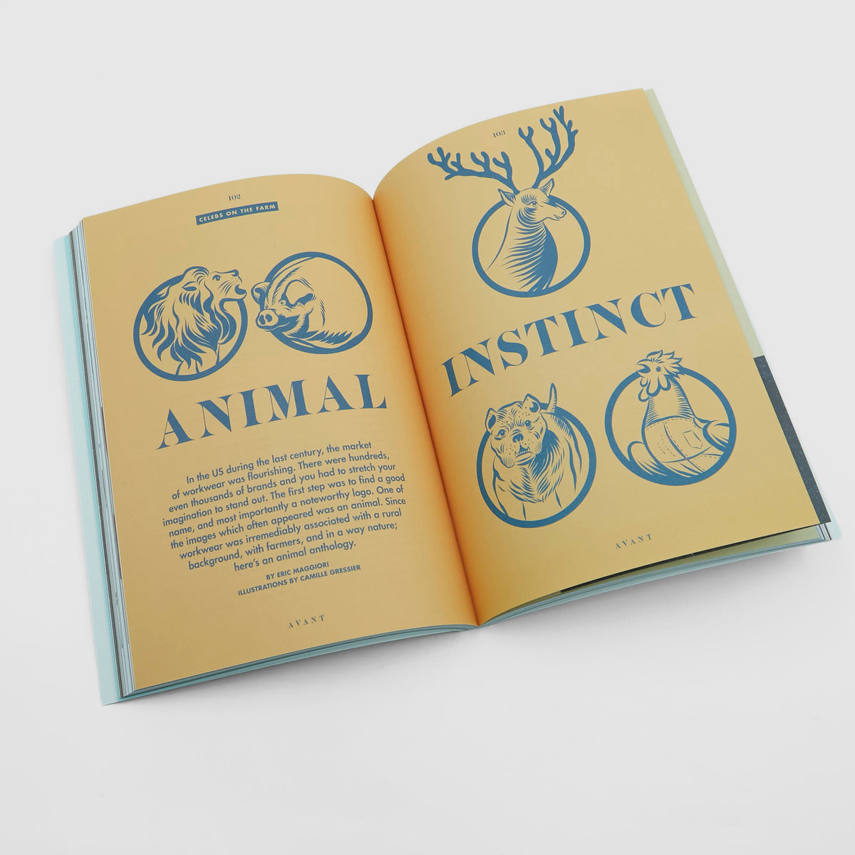 AVANT Magazine Vol4 "American Workwear Part.2"