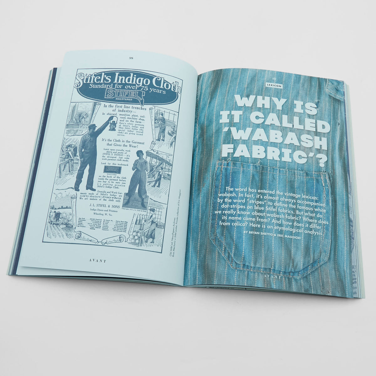 AVANT Magazine Vol6 "Stifel - The American Blue Dream"