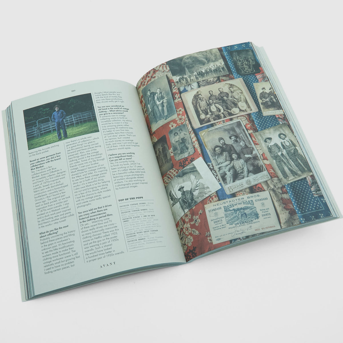 AVANT Magazine "The Voices Behind Vintage Clothing"