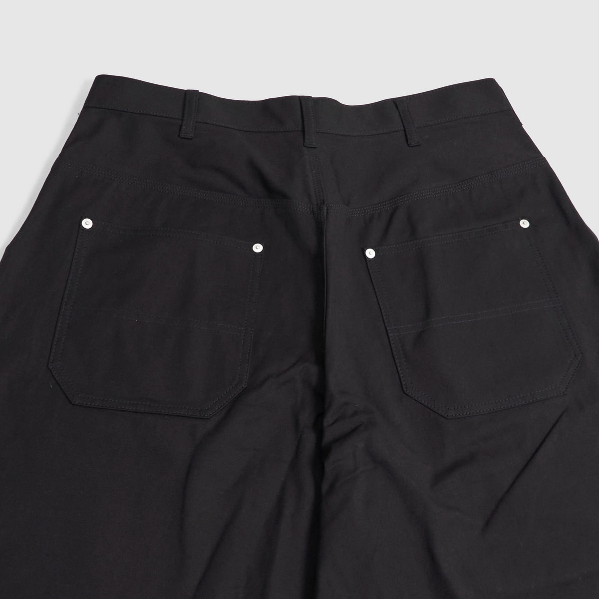 Comme Des Garçons Homme Seam Pleated Relaxed Fitted Shorts