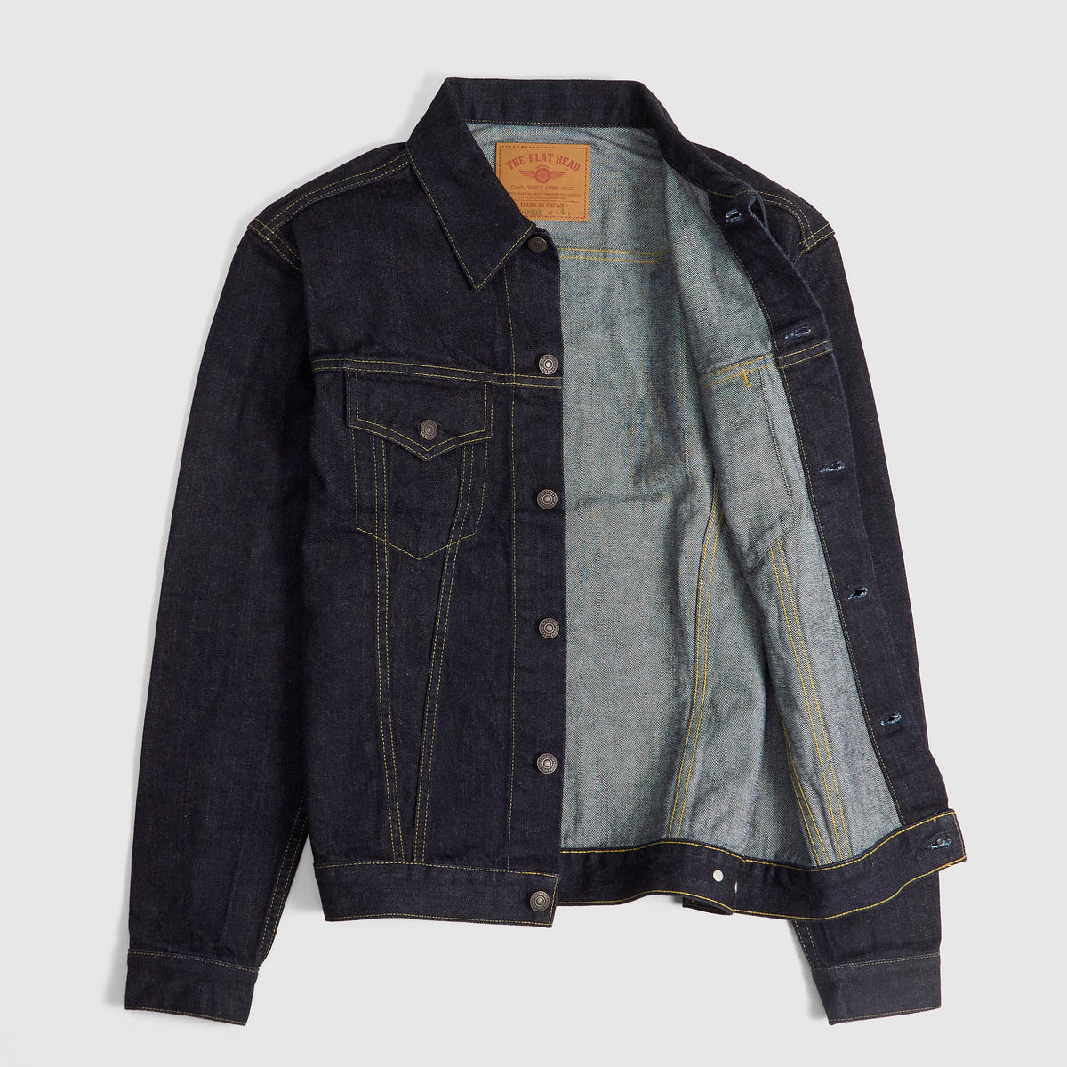 The Flat Head 60s 14.5oz Denim Jacket