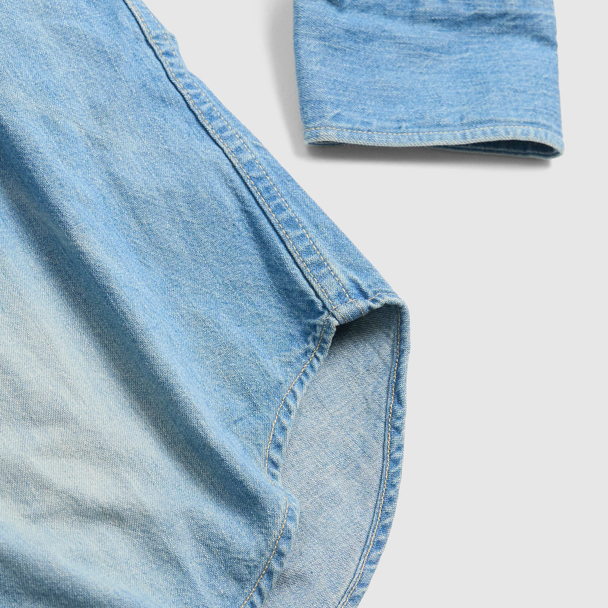 Sugar Cane Timeworn Inspired Denim Shirt
