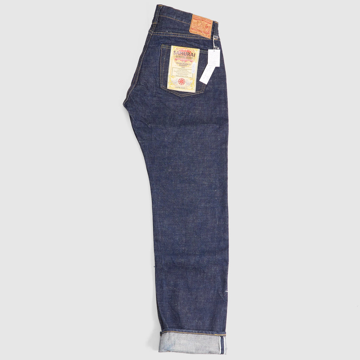 Samurai Jeans 5-Pocket 15oz S510HX II Vintage Denim Straight Jeans