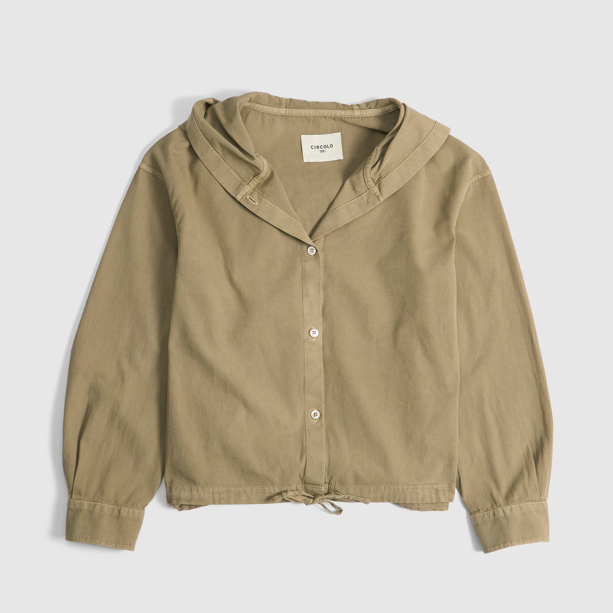 Circolo Ladies Hooded Shirt