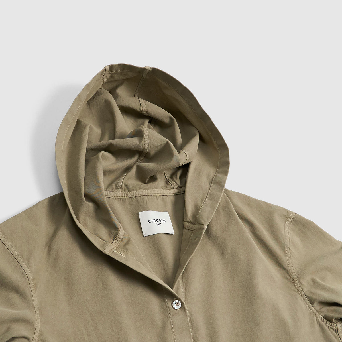 Circolo Ladies Hooded Shirt