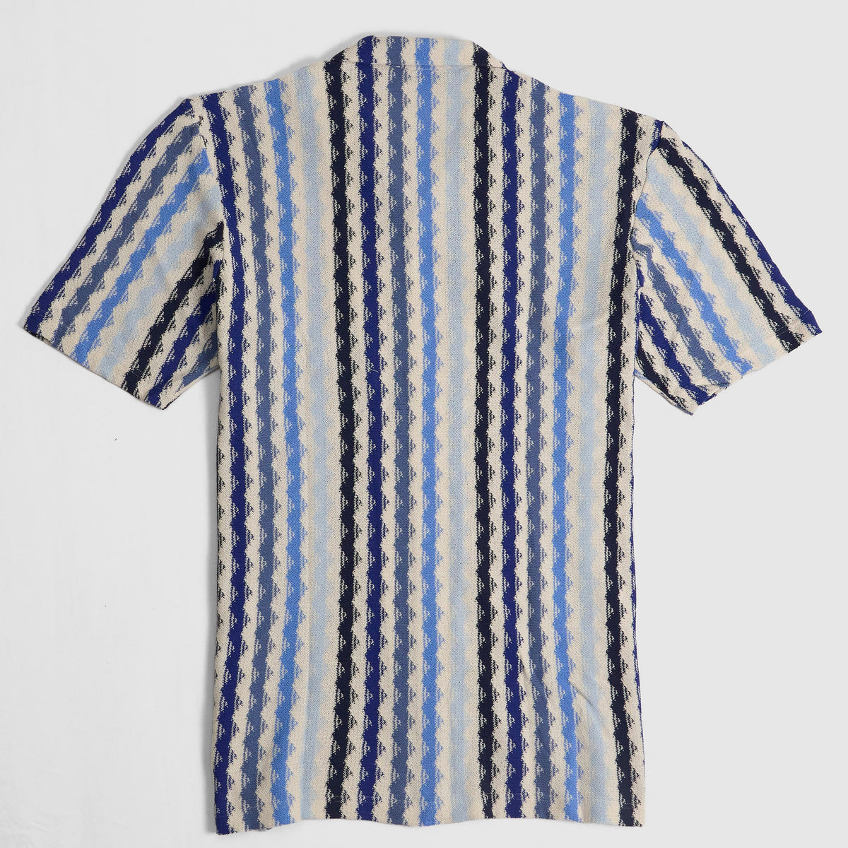 Gran Sasso Knitted Lightning Short Sleeve Shirt